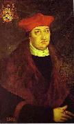 Lucas Cranach the Elder Portrait of Cardinal Albrecht of Brandenburg oil painting artist